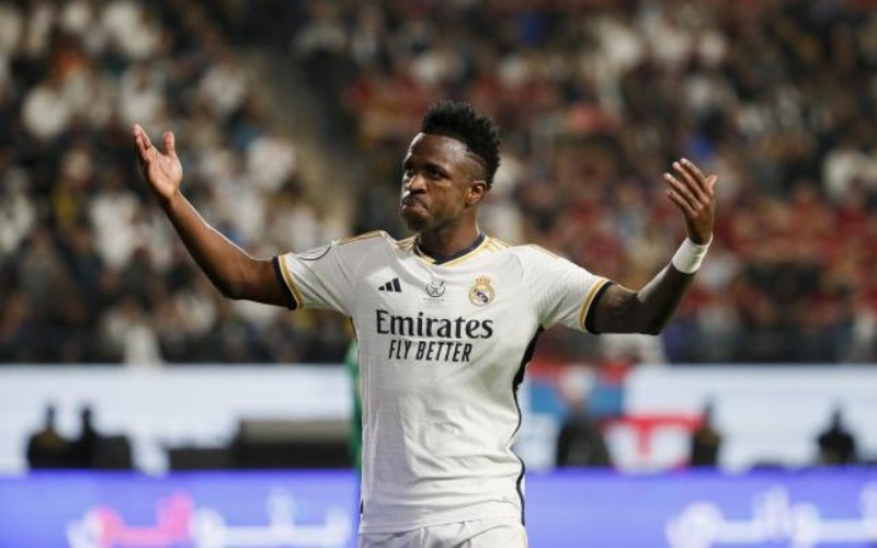 Vinicius Junior logró un triplete en el triunfo del Real Madrid en LaLiga EA Sports