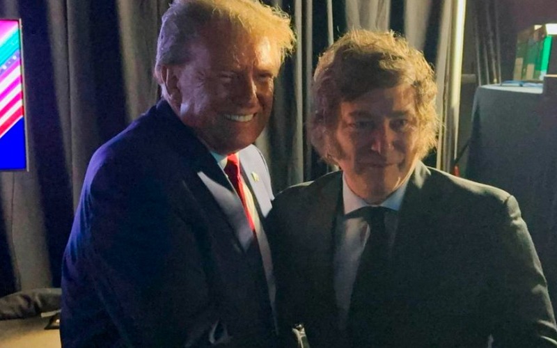 Presidente de Argentina Javier Milei viajará la próxima semana a Estados Unidos para reunirse con Donald Trump