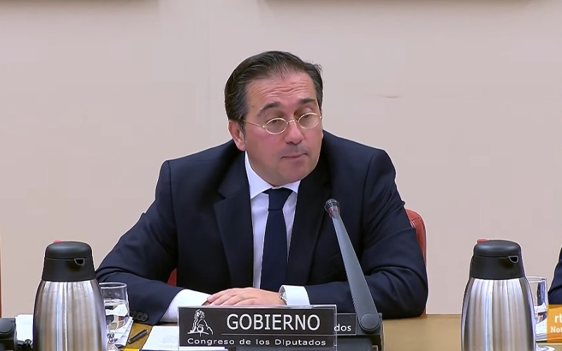 José Manuel Albares reiteró que Edmundo González decidió trasladarse a España por voluntad propia