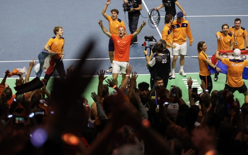 Países Bajos elimina a Alemania y jugará su primera final de Copa Davis