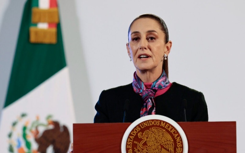Presidenta mexicana mantiene postura neutral ante conflicto entre Israel y Gaza