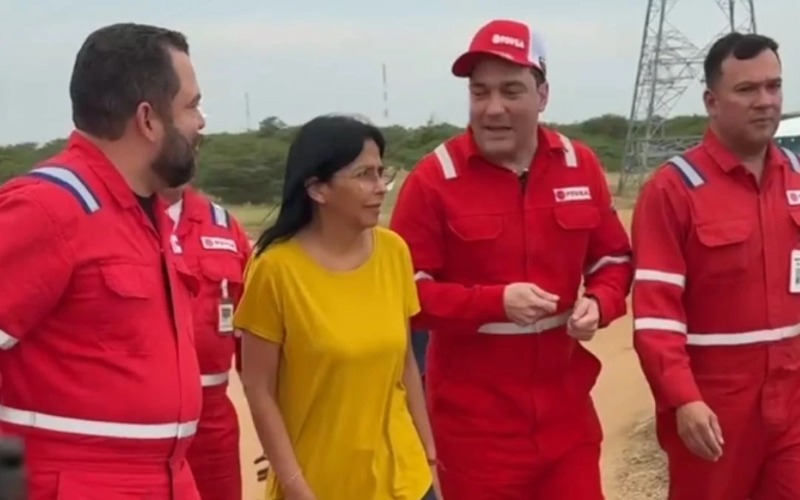 Vicepresidenta Delcy Rodríguez inspeccionó sistemas de producción en Cuenca de Occidente