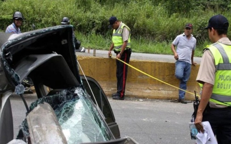 Dos niños perdieron la vida en un accidente vial en el estado Aragua
