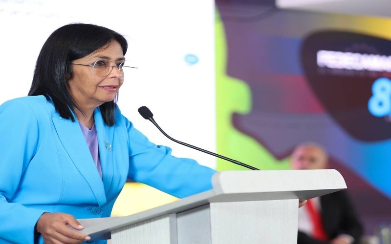 Delcy Rodríguez señaló que el PIB crece más de 8,58 % y se tomará medidas ante situación del dólar