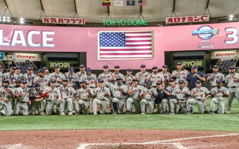 Estados Unidos se impone ante Venezuela y se lleva el bronce en el Premier 12