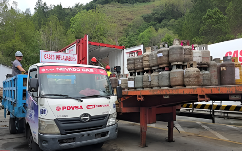 Distribuyen gas en varias comunidades del estado Mérida