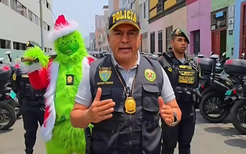 El ‘Grinch’ detiene a comercializadores de drogas en Perú