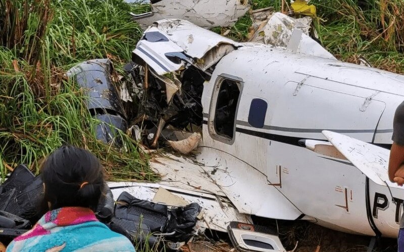 Fallecieron cinco personas en un accidente de una avioneta en São Paulo
