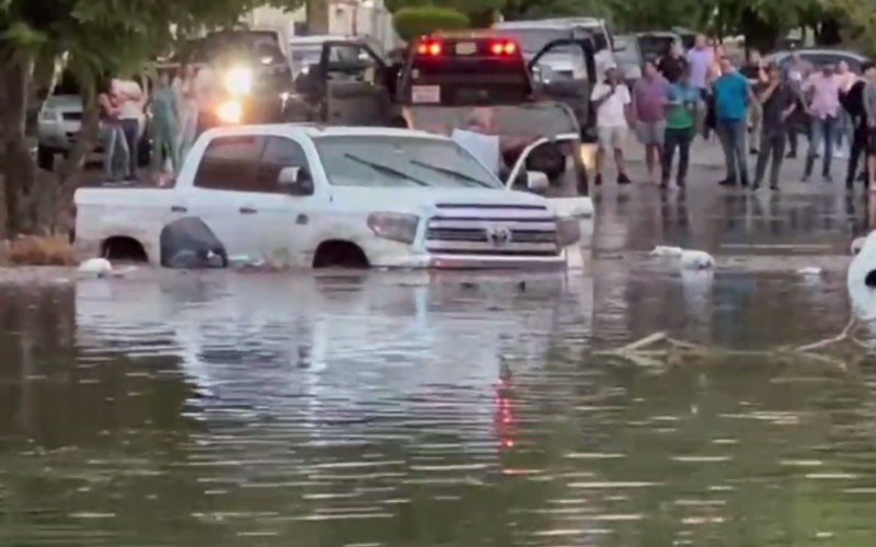 Intensas lluvias acompañadas con granizo y vientos huracanados causaron estragos en Barquisimeto