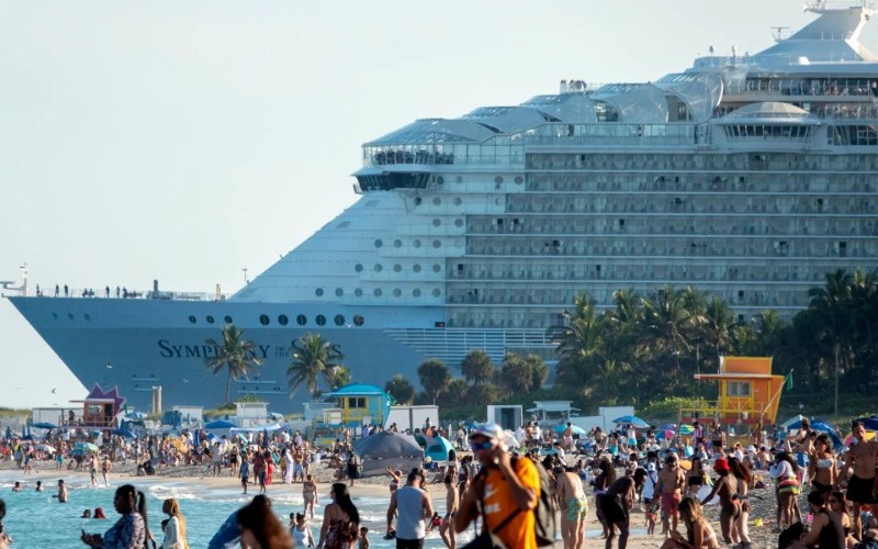 Puertos del sur de Florida registran récords de pasajeros de cruceros