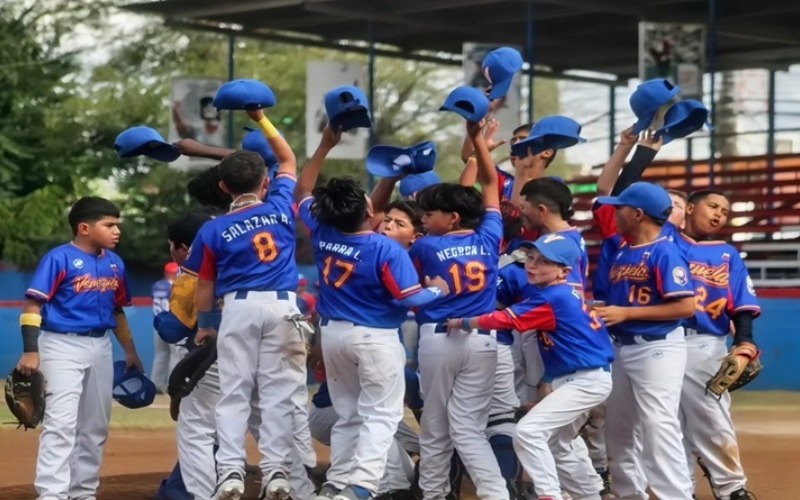 Venezuela derrota a Dominicana en Panamericano U10 de Béisbol en México