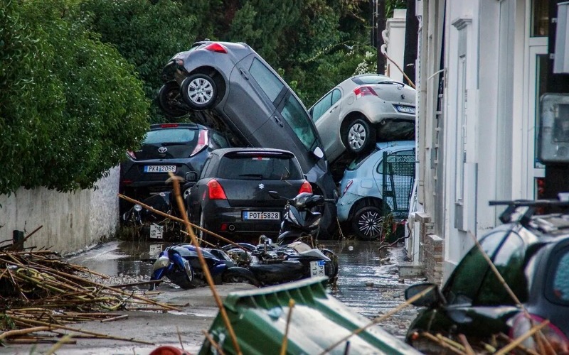 Al menos dos fallecidos por el temporal 'Bora' que azota a Grecia