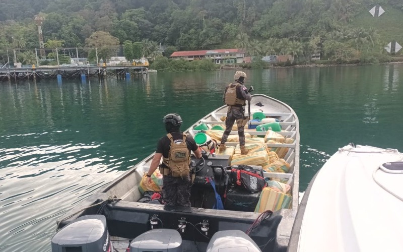 Autoridades de Costa Rica detienen una embarcación con 1,5 toneladas de marihuana