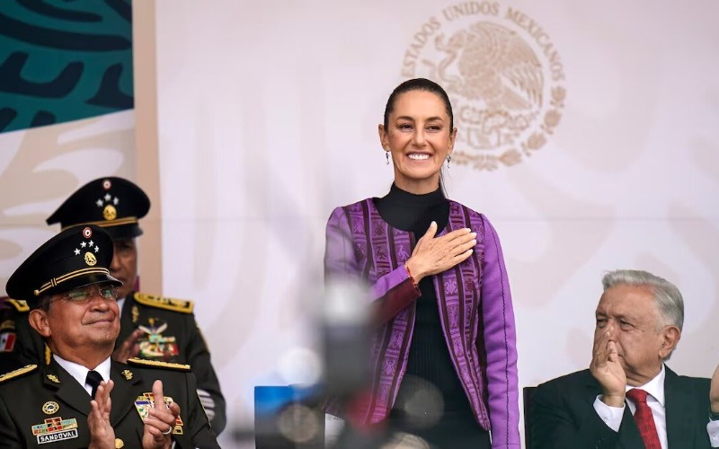 Claudia Sheinbaum será investida como la primera presidenta de México